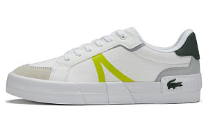LACOSTE Low-Top Skateboard Shoes Women's White