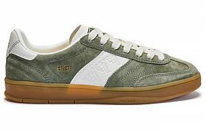 Kappa Slip Resistant Low Top Skateboard Shoes Unisex Green White 1 2535081