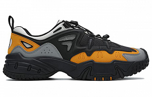 FILA FUSION KRIPTONITE Low Top Casual Shoes Men's Black Yellow Gray 1 2535154