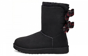 UGG Bailey Bow Novelty High 'Black' Women's