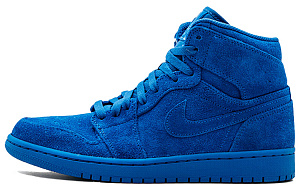 Jordan 1 Retro Blue Suede Men's