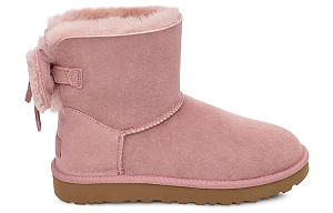 UGG Classic Dudble Bow Mini 'Pink' Women's 1 2542406