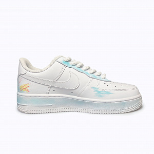 Nike Air Force 1 Air Force 1 Waterproof And Wear-resistant Low-Top Skateboard Shoes GS White Fashion Versatile 1 2543070