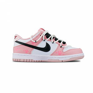 Nike Dunk Low Cute Moving Spirit Puppy Cat Anti-Slip Wear-Resistant Low-Top Skateboard Shoes GS Cherry Blossom Pink 1 2543716