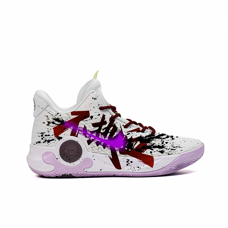 Nike KD Trey 5 IX Cushioned Slip-Resistant Coverage Mid-Top Vintage Basketball Shoes Unisex Black White купить в интернет-магазине Yoocart с быстрой доставкой по России.