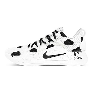 Nike Hyperdunk X Cushioned Slip-Resistant Low-Top Basketball Shoes Men's Black White 1 2544167