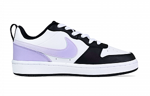 Nike Court Borough Raspberry Berry Tea Anti Slip Wear Resistant Low Top Skateboard Shoes GS Purple 1 2544543