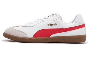 PUMA King 21 It Football Boots 'White Red Brown'