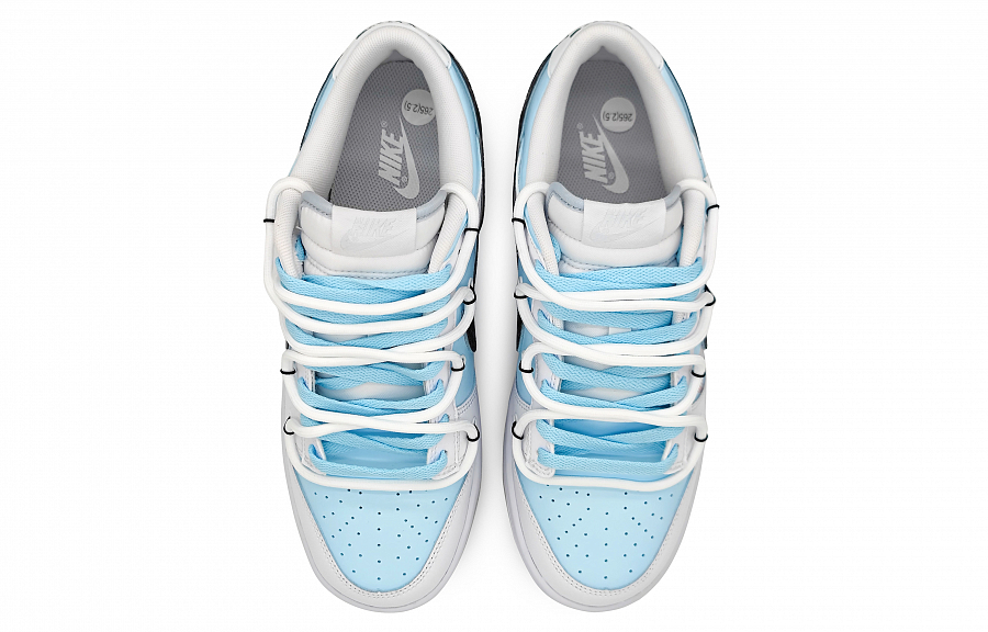 Nike Dunk Low-Top Skateboard Shoes Men's Blue Gray купить в интернет-магазине Yoocart с быстрой доставкой по России.