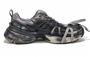 Nike V2K Run Running Shoes Women's Gray Black 1 2547259