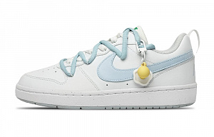 Nike Court Borough Low Top Skateboard Shoes GS Blue