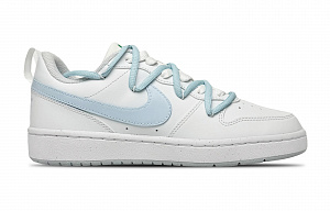 Nike Court Borough Low Top Skateboard Shoes GS Blue 1 2547316