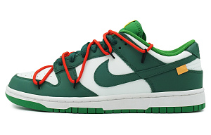 Nike Dunk Low-Top Skateboard Shoes Men's Green White 1 2547346