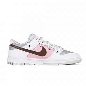 Nike Dunk White Chocolate Slip-Resistant Low-Top Skateboard Shoes Men's Pink White 1 2547671
