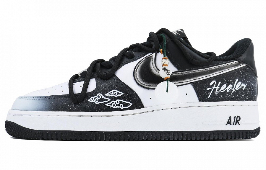 Nike Air Force 1 Smoke Rain Traveler SDS Low-Top Skateboard Shoes Unisex Black White купить в интернет-магазине Yoocart с быстрой доставкой по России.