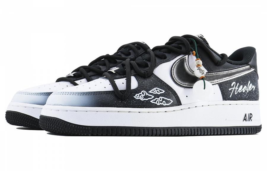 Nike Air Force 1 Smoke Rain Traveler SDS Low-Top Skateboard Shoes Unisex Black White купить в интернет-магазине Yoocart с быстрой доставкой по России.