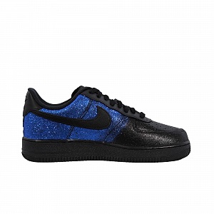 Nike Air Force 1 Lightweight Low-Top Skateboard Shoes Men's Blue Black Diamond Gradient 1 2548649
