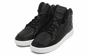 Adidas Originals Tubular Invader 2.0 Skateboard Shoes Women's Mid-Top Black White 1 2549242
