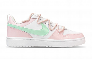 Nike Court Borough Low Anti-Slip Wear-Resistant Low-Top Skateboard Shoes GS Pink 1 2550084