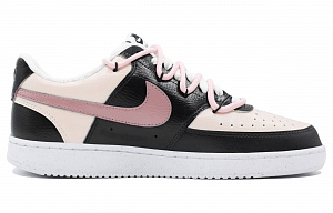 Nike Court Vision Low Moldy Black Pink Anti-Slip Wear-Resistant Low-Top Skateboard Shoes Men's Black Pink 1 2551300