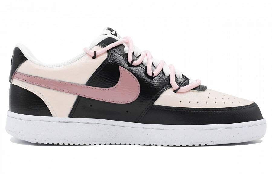 Nike Court Vision Low Moldy Black Pink Anti-Slip Wear-Resistant Low-Top Skateboard Shoes Men's Black Pink купить в интернет-магазине Yoocart с быстрой доставкой по России.