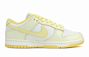 Nike Dunk Low-Top Skateboard Shoes Women's Yellow White 1 2551536
