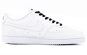 Nike Court Vision 1 Low-Top Skateboard Shoes Men's White Black 1 2551682