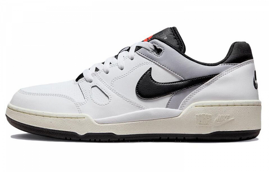 Nike Full Force Low Abrasion-Resistant Slip-Resistant Low-Top Skateboard Shoes Men's White Black купить в интернет-магазине Yoocart с быстрой доставкой по России.