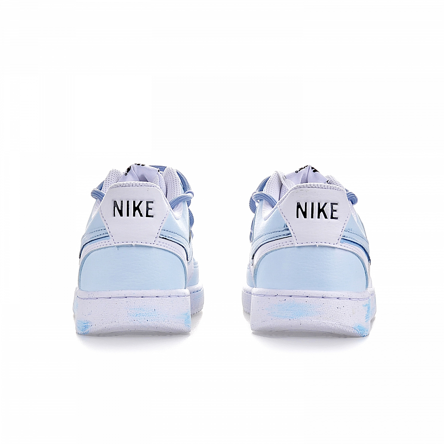 Nike Court Vision 1 Ice Blue Snowfield Hey!u! Anti-Slip Wear-Resistant Low-Top Skateboard Shoes Men's White Blue купить в интернет-магазине Yoocart с быстрой доставкой по России.