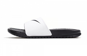Nike Klapki Benassi Swoosh 'Black White' Women's