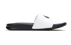 Nike Klapki Benassi Swoosh 'Black White' Women's 1 2553361