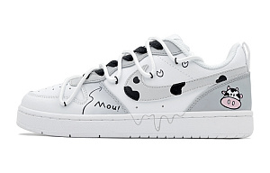 Nike Court Borough Low Top Skateboard Shoes GS White Gray 1 2553366