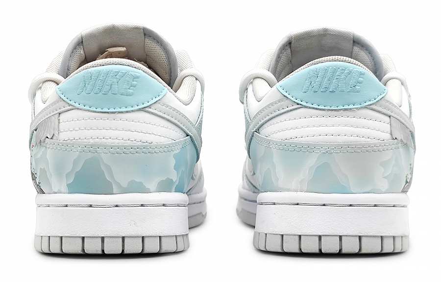 Nike Dunk Anti-Slip Wear-Resistant Low-Top Skateboard Shoes Men's Blue Gray купить в интернет-магазине Yoocart с быстрой доставкой по России.