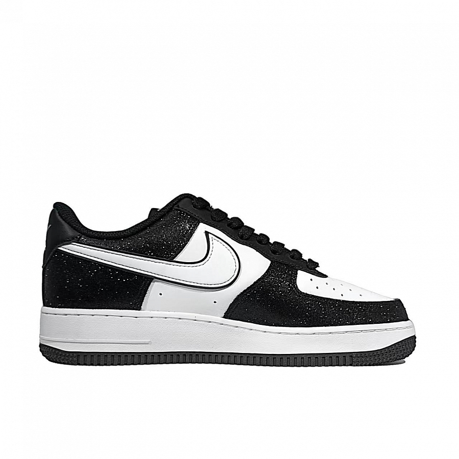 Nike Air Force 1 Lightweight Anti-Slip Low-Top Skateboard Shoes Unisex Black White