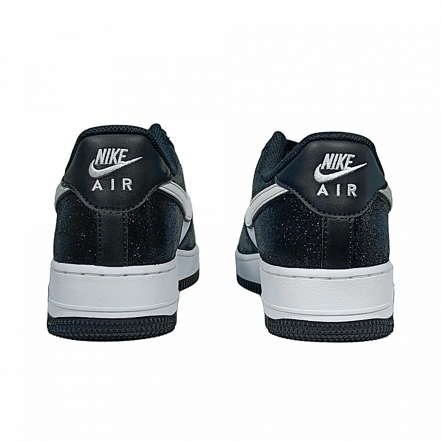 Nike Air Force 1 Lightweight Anti-Slip Low-Top Skateboard Shoes Unisex Black White