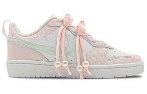 Nike Court Borough Low-Top Skateboard Shoes Women's Pink White 1 2555125