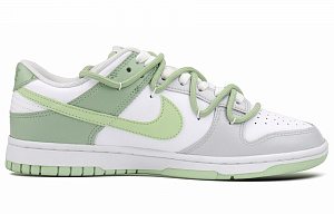 Nike Dunk Low-Top Skateboard Shoes Men's White Green 1 2556287