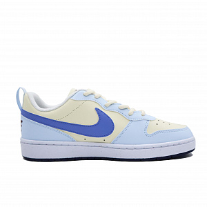 Nike Court Borough Skateboard Shoes Women's Low top Coconut Milk/Yellow 1 2556468