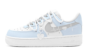 Nike Air Force 1 Air Force 1 Love Pulse Low-Top Skateboard Shoes Men's Blue 1 2556705
