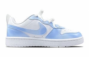 Nike Court Borough Low-Top Skateboard Shoes GS Blue 1 2556908