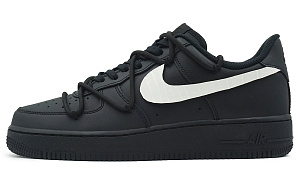 Nike Air Force 1 Low-Top Skateboard Shoes Unisex Black White 1 2557086