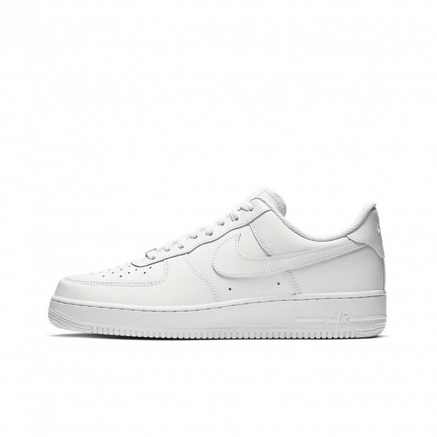 Nike Air Force 1 Air Force 1 Cushioning Wear-Resistant Low-Top Skateboard Shoes Men's White Fashion Versatile купить в интернет-магазине Yoocart с быстрой доставкой по России.