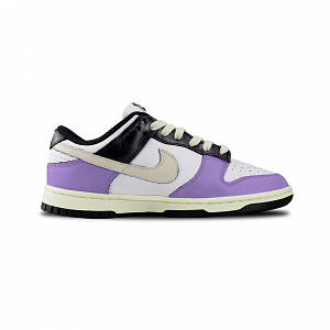 Nike Dunk Low Affinity Bridge Taro Purple Wear-Resistant Low-Top Skateboard Shoes Women's Black White Purple 1 2557982