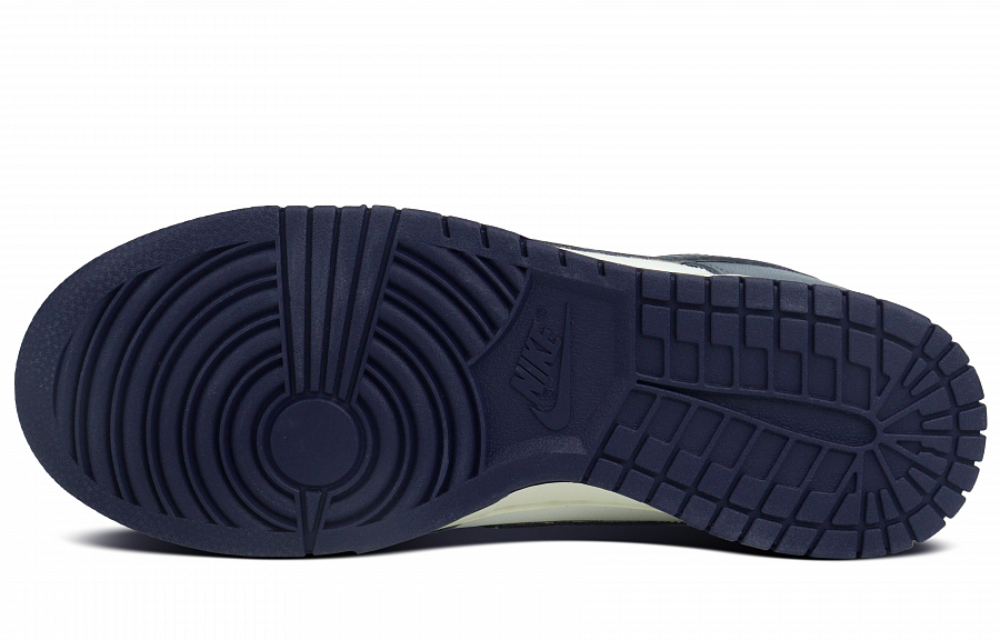 Nike Dunk Anti-Slip Wear-Resistant Low-Top Skateboard Shoes Men's Navy Blue White купить в интернет-магазине Yoocart с быстрой доставкой по России.