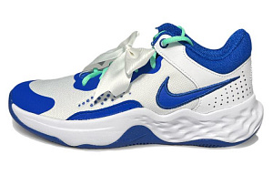Nike Fly By Mid 3 Anti-Slip Wear-Resistant Mid-Top Basketball Shoes Men's Blue 1 2558409