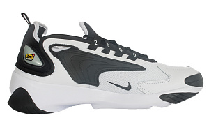 Nike Zoom 2K Anti-Slip And Wear-Resistant Breathable Mid-Top Running Shoes Women's Black White 1 2559404