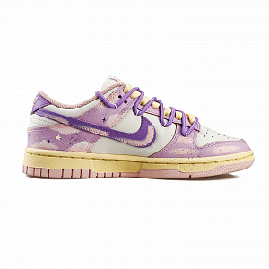 Nike Dunk Low Slip-Resistant Impact-Resistant Lightweight Low-Top Skateboard Shoes Women's Pink Purple 1 2559623
