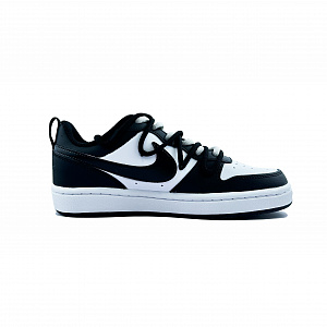 Nike Court Borough Anti Slip Wear Resistant Low Top Skateboard Shoes GS Black 1 2559783