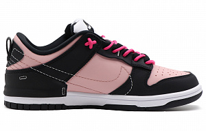 Nike Dunk Disrupt 2 Anti-Slip Wear-Resistant Low-Top Skateboard Shoes Women's Black Pink 1 2559860