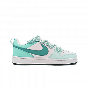 Nike Court Borough Anti-Slip Wear-Resistant Low-Top Skateboard Shoes Women's White Green 1 2560108